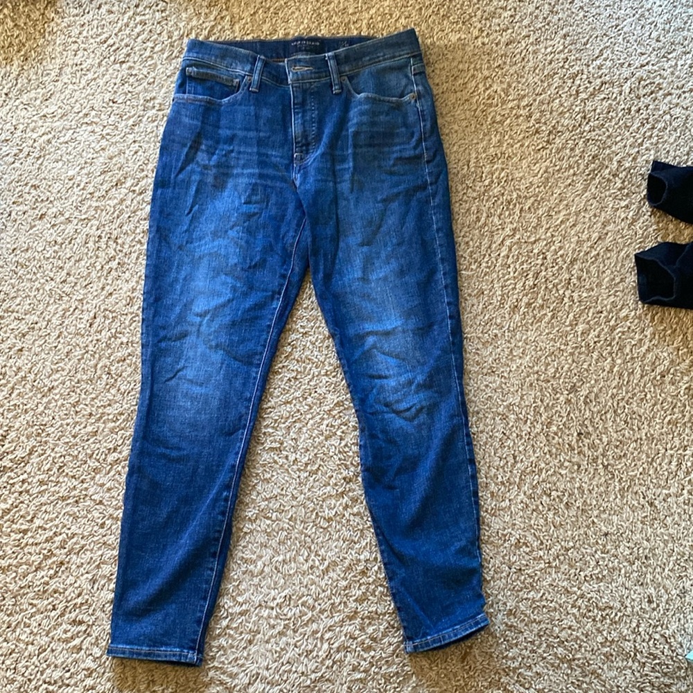 Lucky Brand Mid Rise Skinny Ava Blue Jeans